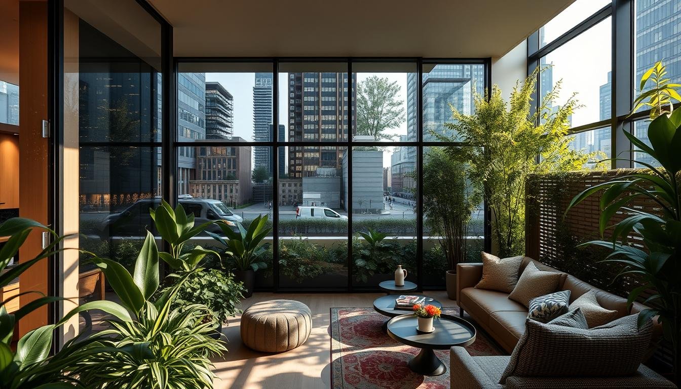 Image showcasing Noise Reduction Strategies for Urban Home Design