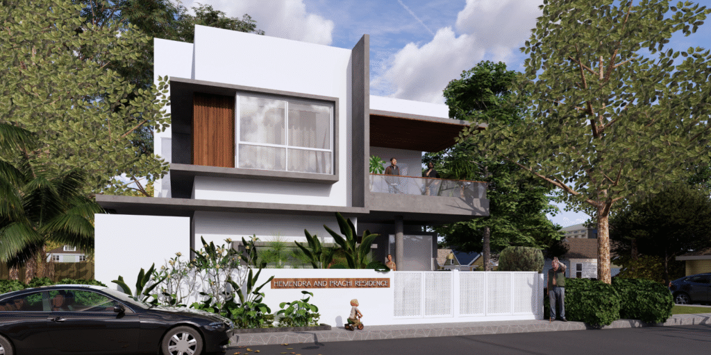 Elevating Spaces: Mastering the Balance Between Aesthetics and Functionality in Architectural Design 2 Hemendra Residence