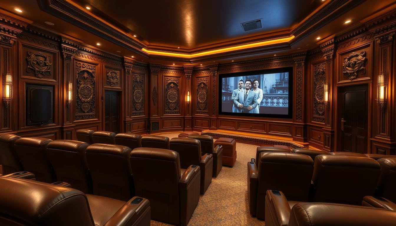 home theater design luxury home india
