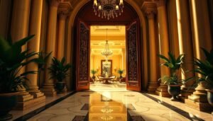 luxury villa entrance design