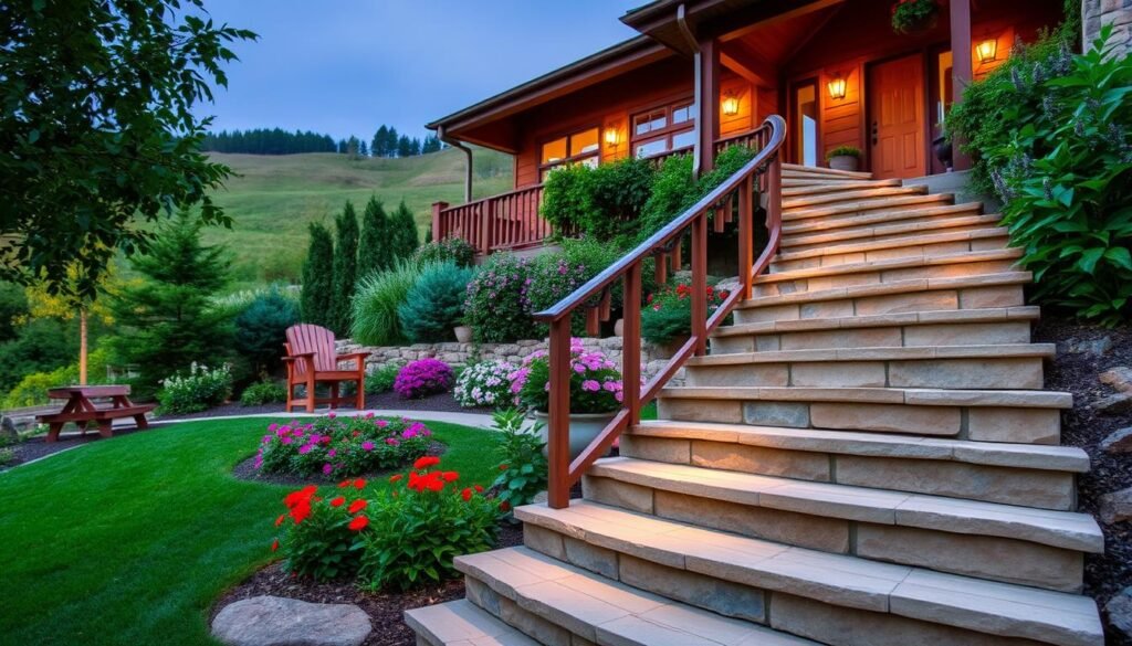 staircase design small house india